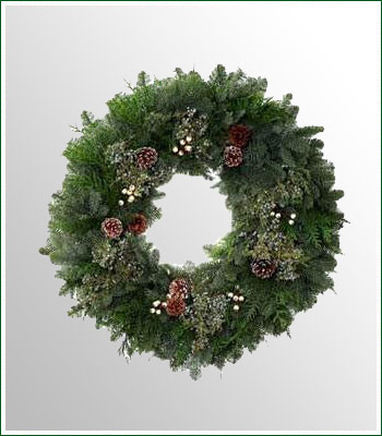 Christmas Wreath, Queen Anne Seattle